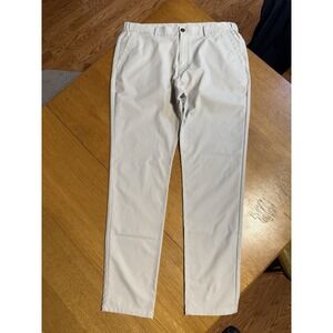Jack Archer Jetsetter Tech Pants Mens 36x34 Stone Beige Chino Performance